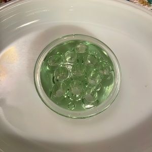 Vintage Green Flower Frog